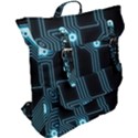 A Completely Seamless Background Design Circuitry Buckle Up Backpack View2