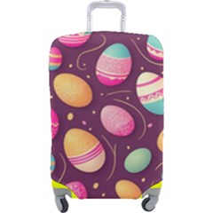 Easter Eggs Egg Luggage Cover (large) by Ravend