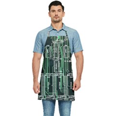 Printed Circuit Board Circuits Kitchen Apron by Celenk