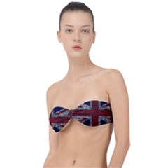 Union Jack Flag Uk Patriotic Classic Bandeau Bikini Top  by Celenk