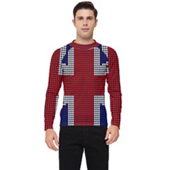 Union Jack Flag British Flag Men s Long Sleeve Rash Guard by Celenk