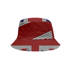 Union Jack Flag British Flag Inside Out Bucket Hat (kids) by Celenk