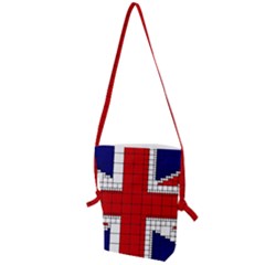 Union Jack Flag Uk Patriotic Folding Shoulder Bag by Celenk