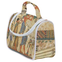 Egyptian Man Sun God Ra Amun Satchel Handbag by Celenk