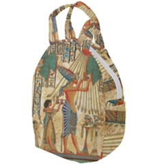 Egyptian Man Sun God Ra Amun Travel Backpacks by Celenk