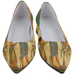 Egyptian Man Sun God Ra Amun Women s Block Heels  by Celenk