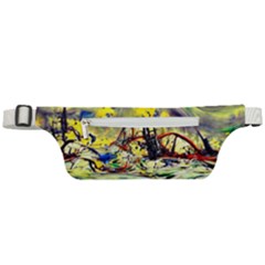 Abstract Arts Psychedelic Art Experimental Active Waist Bag by Uceng