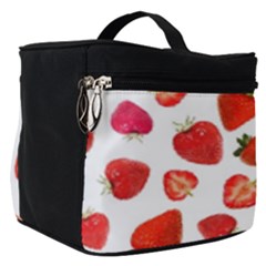 Strawberries Make Up Travel Bag (small) by SychEva