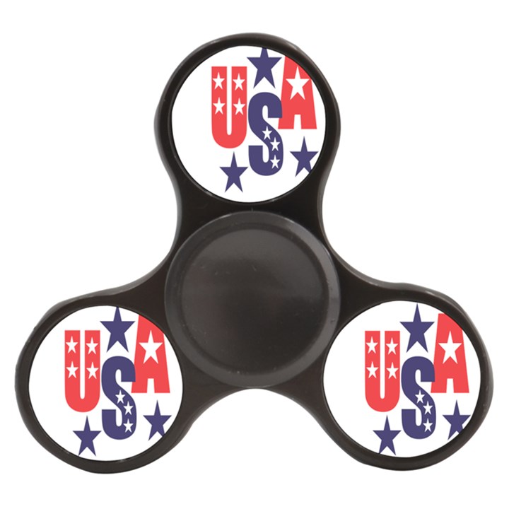 Usa Stars Fourth Of July Symbol America Usa Stars Finger Spinner