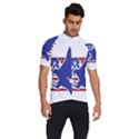 Usa Flag Eagle Symbol American Bald Eagle Country Men s Short Sleeve Cycling Jersey View3