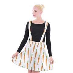 Carrot Suspender Skater Skirt by SychEva