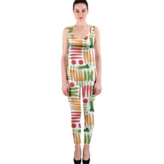 Vegetables One Piece Catsuit by SychEva