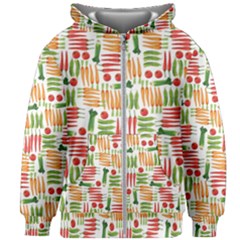 Vegetables Kids  Zipper Hoodie Without Drawstring by SychEva