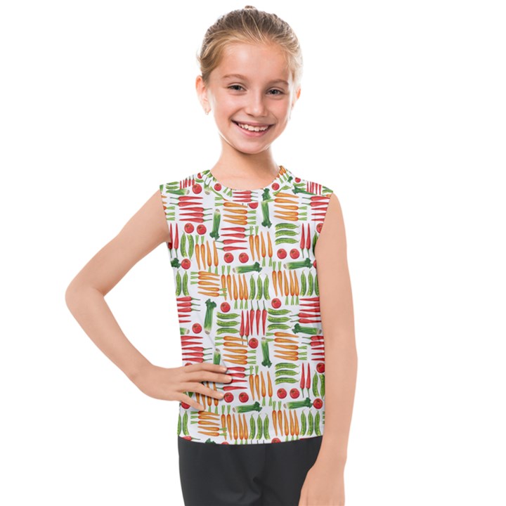 Vegetables Kids  Mesh Tank Top