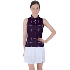 Hot Peppers Women s Sleeveless Polo Tee by SychEva