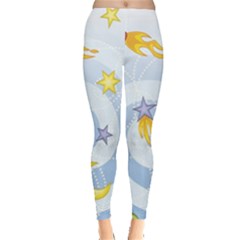 Science Fiction Outer Space Leggings  by Salman4z