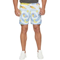 Science Fiction Outer Space Men s Runner Shorts by Salman4z