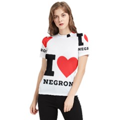 I Love Negroni Women s Short Sleeve Rash Guard by ilovewhateva