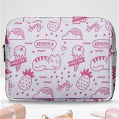 Cute-girly-seamless-pattern Make Up Pouch (large) by Salman4z