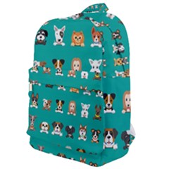 Different-type-vector-cartoon-dog-faces Classic Backpack by Salman4z