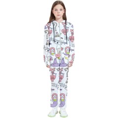 Fantasy-things-doodle-style-vector-illustration Kids  Tracksuit by Salman4z