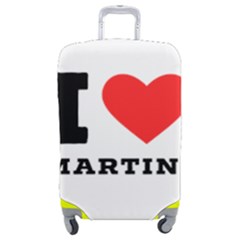 I Love Martini Luggage Cover (medium) by ilovewhateva