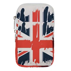 Union Jack England Uk United Kingdom London Waist Pouch (small) by Ravend