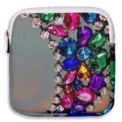 Colorful Diamonds Mini Square Pouch by Sparkle