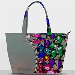 Colorful Diamonds Back Pocket Shoulder Bag  by Sparkle