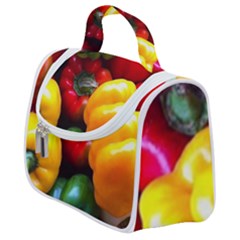 Colorful Capsicum Satchel Handbag by Sparkle