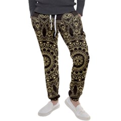 Hamsa-hand-drawn-symbol-with-flower-decorative-pattern Men s Jogger Sweatpants by Salman4z