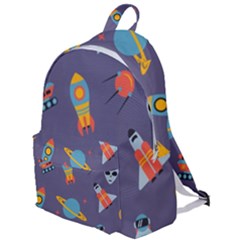 Space-seamless-pattern The Plain Backpack by Salman4z