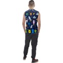 Big-set-cute-astronauts-space-planets-stars-aliens-rockets-ufo-constellations-satellite-moon-rover-v Men s Regular Tank Top View2