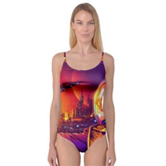 Far-future-human-colonization Camisole Leotard  by Salman4z