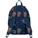 Monster-alien-pattern-seamless-background The Plain Backpack View3