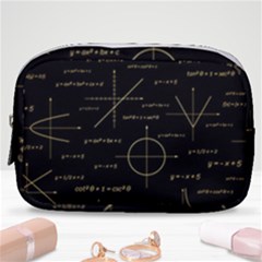 Abstract-math Pattern Make Up Pouch (small) by Salman4z