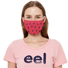 Seamless-watermelon-surface-texture Cloth Face Mask (adult) by Salman4z