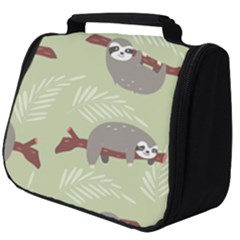 Sloths-pattern-design Full Print Travel Pouch (big) by Salman4z