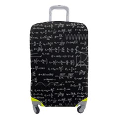 Math-equations-formulas-pattern Luggage Cover (small) by Salman4z