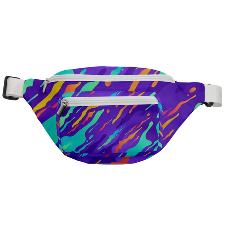 Multicolored-abstract-background Fanny Pack