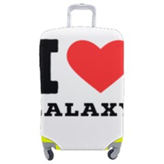 I Love Galaxy  Luggage Cover (medium) by ilovewhateva