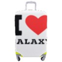 I love galaxy  Luggage Cover (Medium) View1