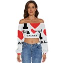 I love galaxy  Long Sleeve Crinkled Weave Crop Top View1