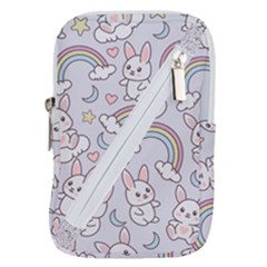 Seamless-pattern-with-cute-rabbit-character Belt Pouch Bag (large) by Salman4z