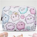 Cute-doodle-cartoon-seamless-pattern Make Up Pouch (Medium) View1