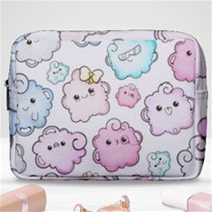 Cute-doodle-cartoon-seamless-pattern Make Up Pouch (large) by Salman4z