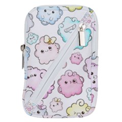 Cute-doodle-cartoon-seamless-pattern Belt Pouch Bag (small) by Salman4z