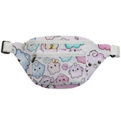 Cute-doodle-cartoon-seamless-pattern Fanny Pack by Salman4z