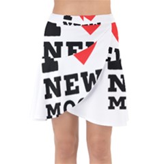 I Love New Moon Wrap Front Skirt by ilovewhateva