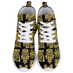 American-golden-ancient-totems Women s Lightweight High Top Sneakers by Salman4z